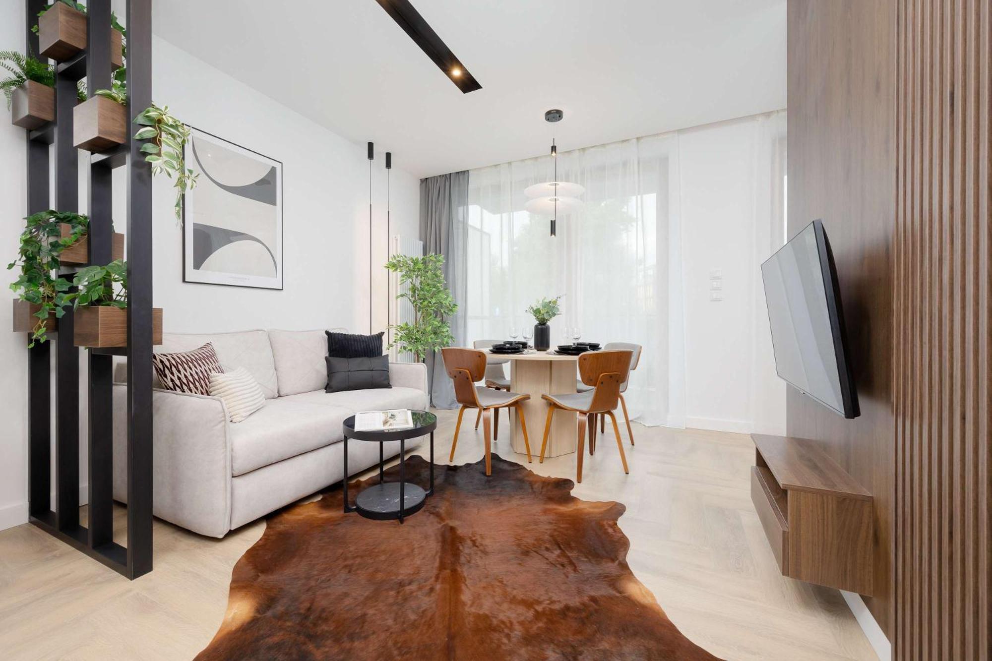 Apartment Sarmacka Wilanow With Parking, Sauna & Gym By Noclegi Renters Varšava Exteriér fotografie
